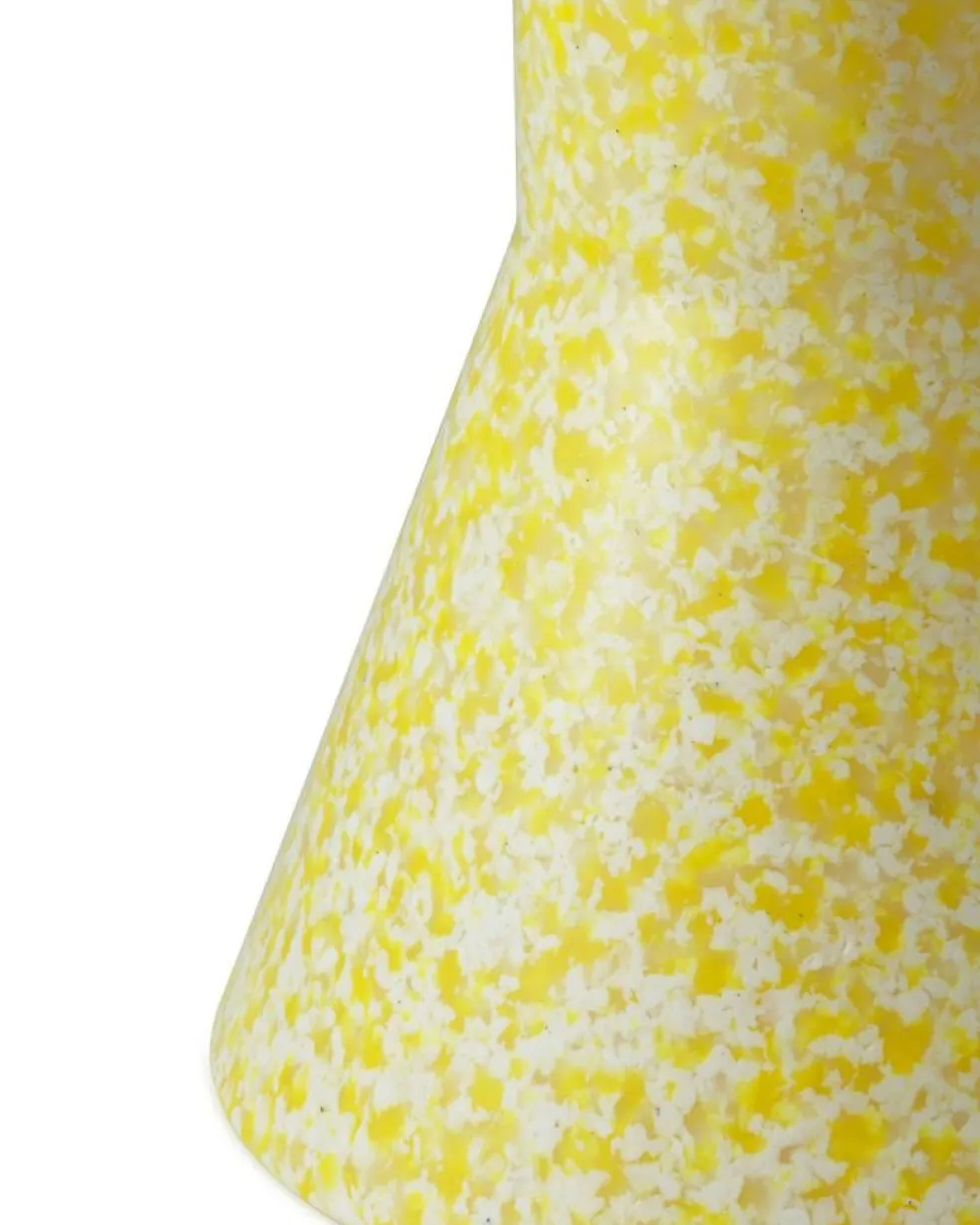 Bit Stool / Side Table, Cone-shaped, Yellow
