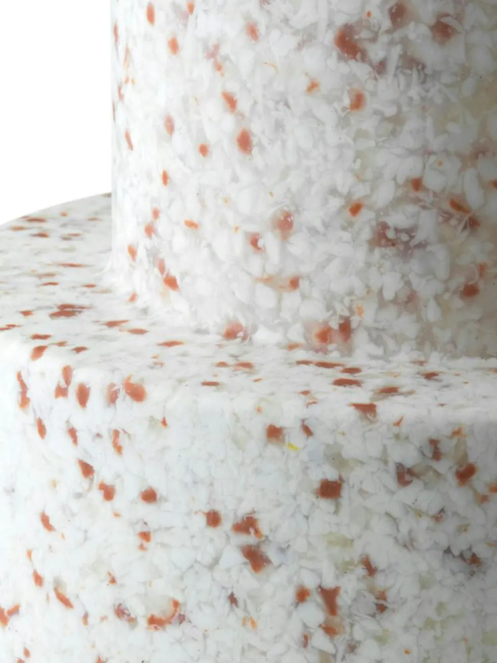 Bit Stool / Side Table, White