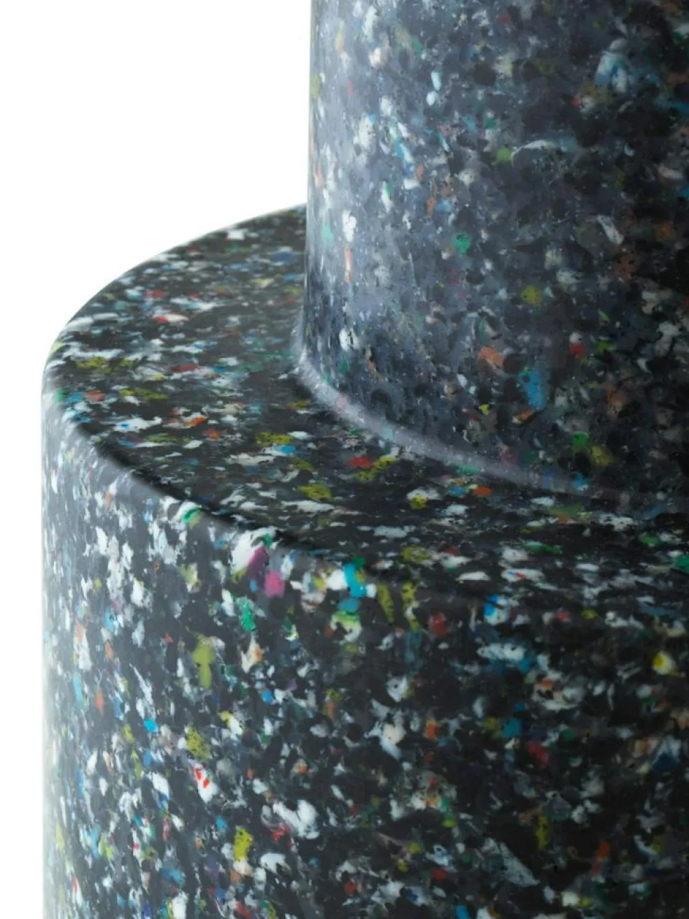 Bit Stool / Side Table, White