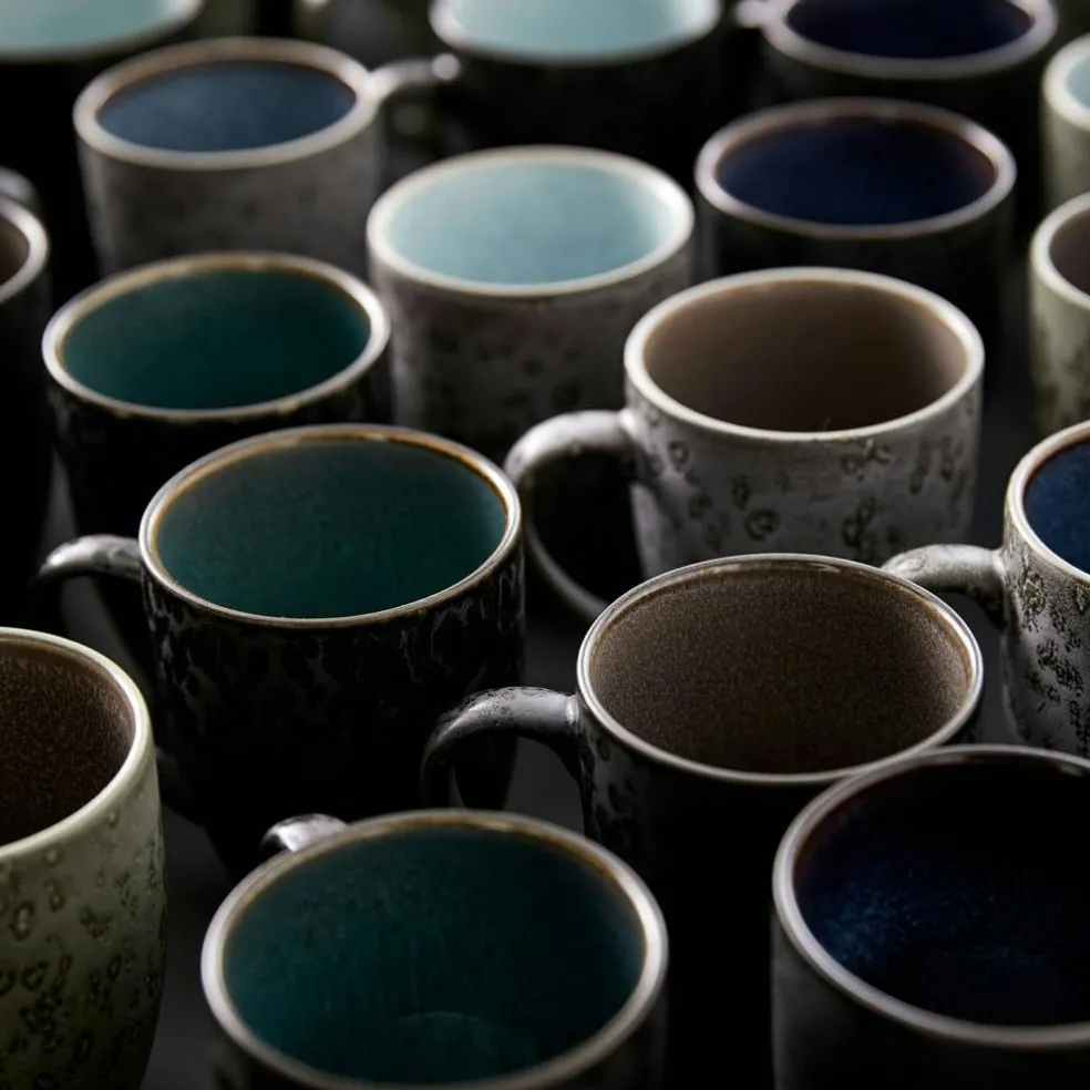 Bitz Mug 30cl, Black/Green