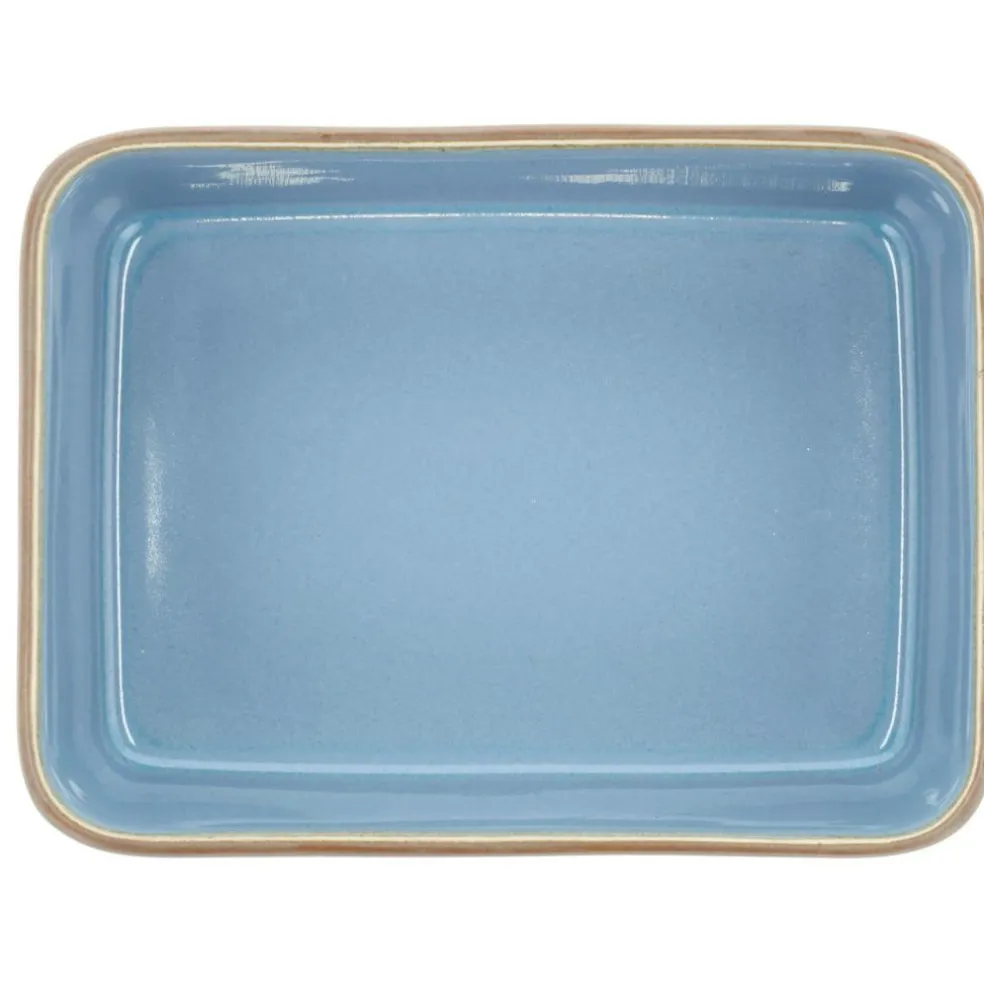 Bitz Oven Dish 14x19 cm, Wood/Ocean