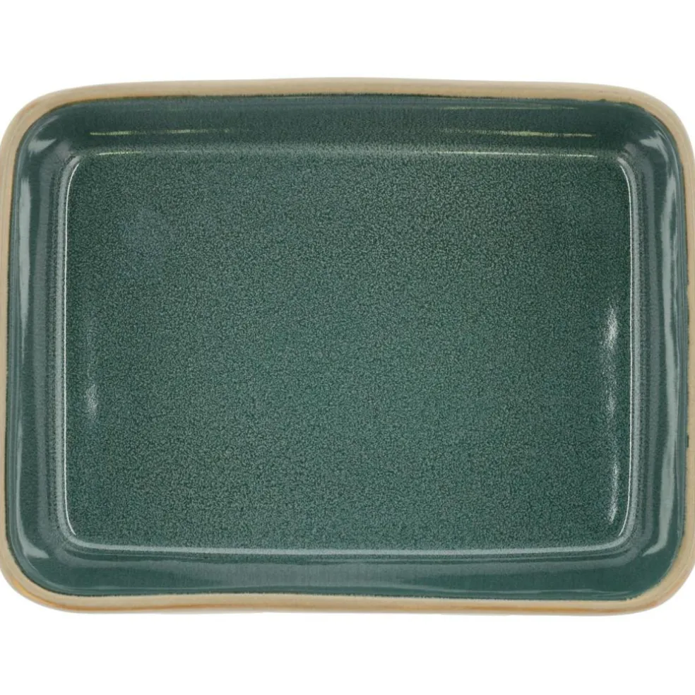 Bitz Oven Dish 14x19 cm, Wood/Ocean