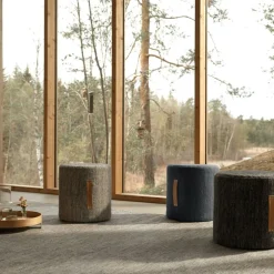 Björk Stool High, Dark Grey