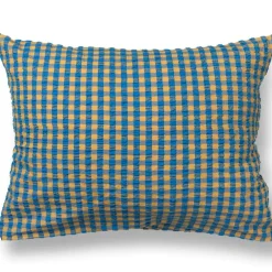 Bæk & Bølge Pillowcase 60x63 cm, Green/Pale Pink