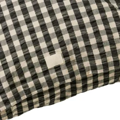 Bæk & Bølge Pillowcase 60x63 cm, Green/Pale Pink