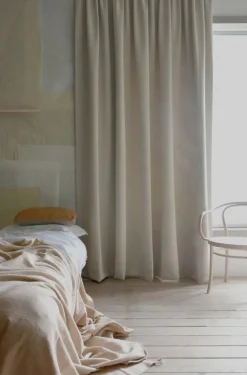 Blackout Hotel Curtain 290x250 cm, Natural