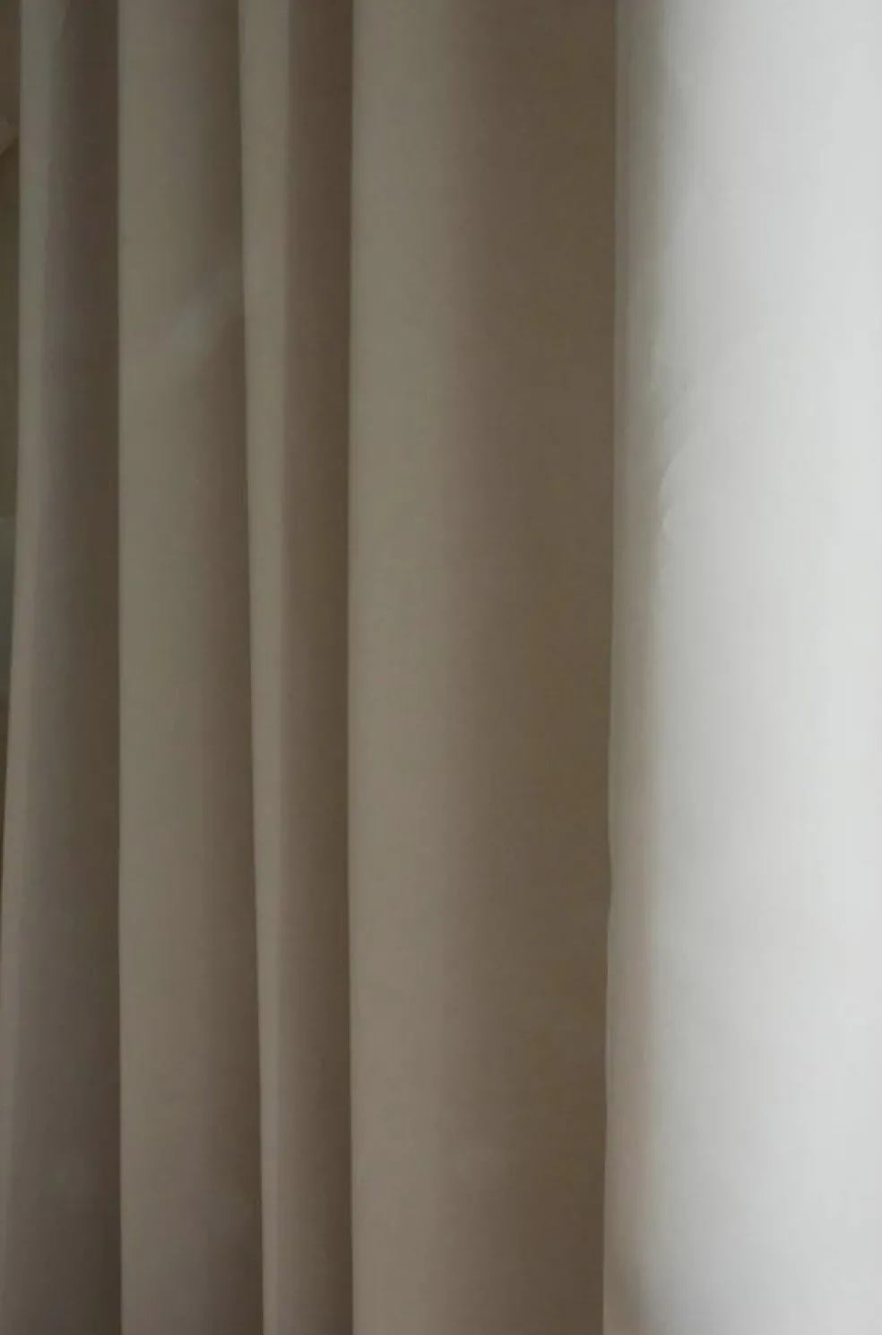 Blackout Hotel Curtain 290x250 cm, Natural