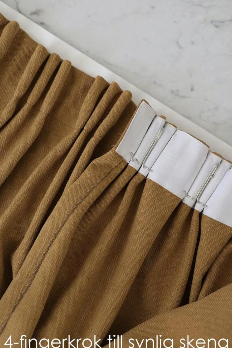 Blackout Hotel Curtain 290x250 cm, Natural