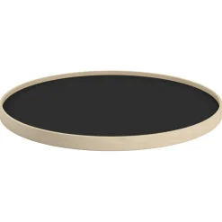 Bølling Tray Ø50 cm, Untreated Beech / Base