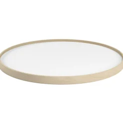 Bølling Tray Ø50 cm, Untreated Beech / Base