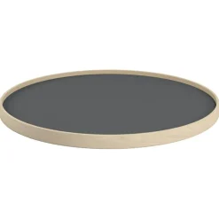 Bølling Tray Ø50 cm, Untreated Beech / Base