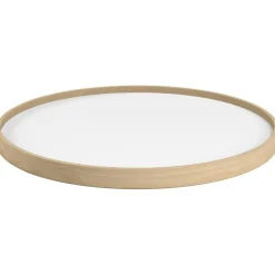 Bølling Tray Ø50 cm, Untreated Beech / Base