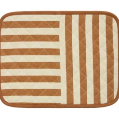 Block Stripe Placemat 35x45 cm, Brown