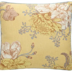 Bloom Cushion 50x50 cm, Gold