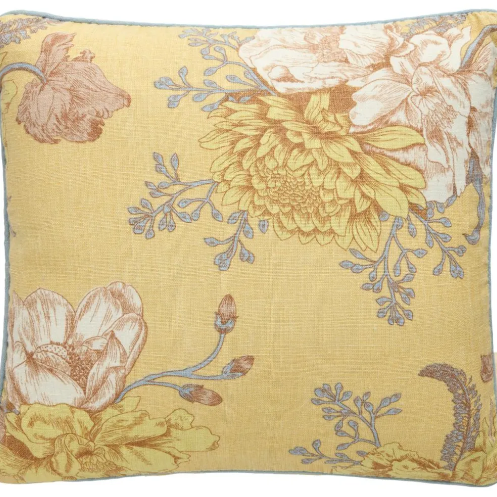 Bloom Cushion 50x50 cm, Gold