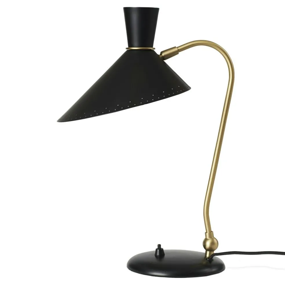 Bloom Table Lamp, Black Noir