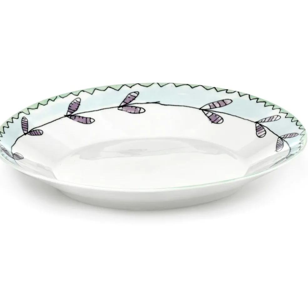 Blossom Milk Deep Plate L