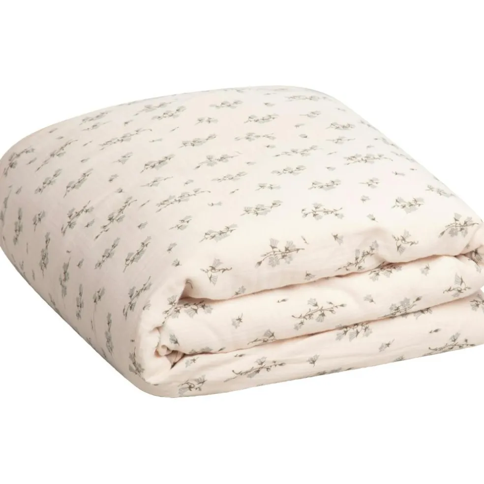 Bluebell Muslin Duvet Cover, 220x220 cm
