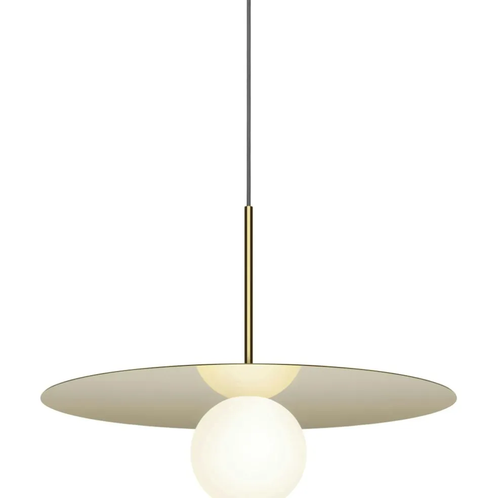 Bola Disc Pendant 81,3 cm, Gun Metal