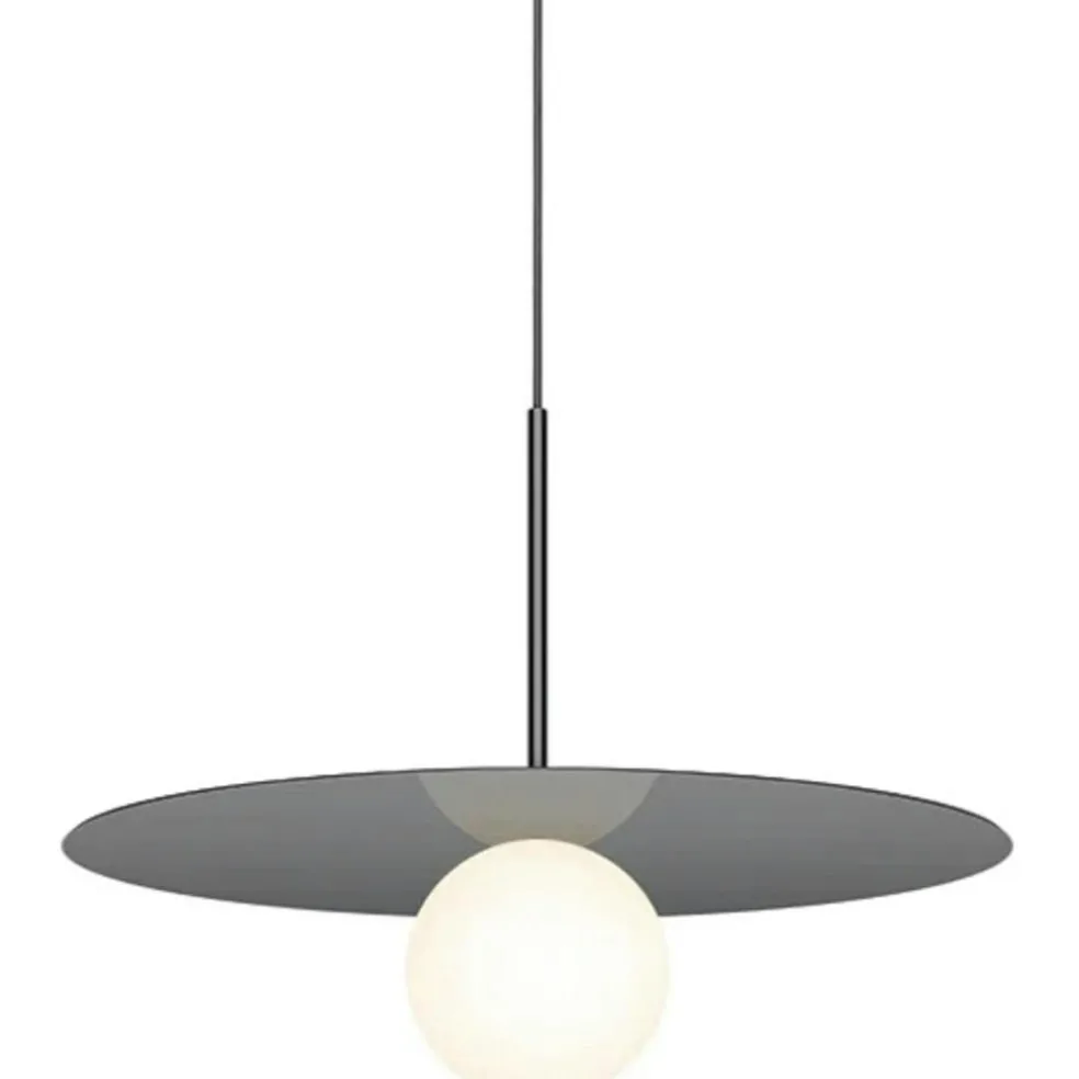 Bola Disc Pendant 81,3 cm, Gun Metal