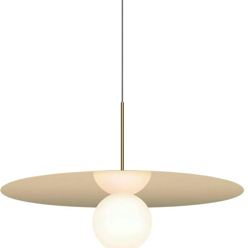 Bola Disc Pendant 81,3 cm, Gun Metal