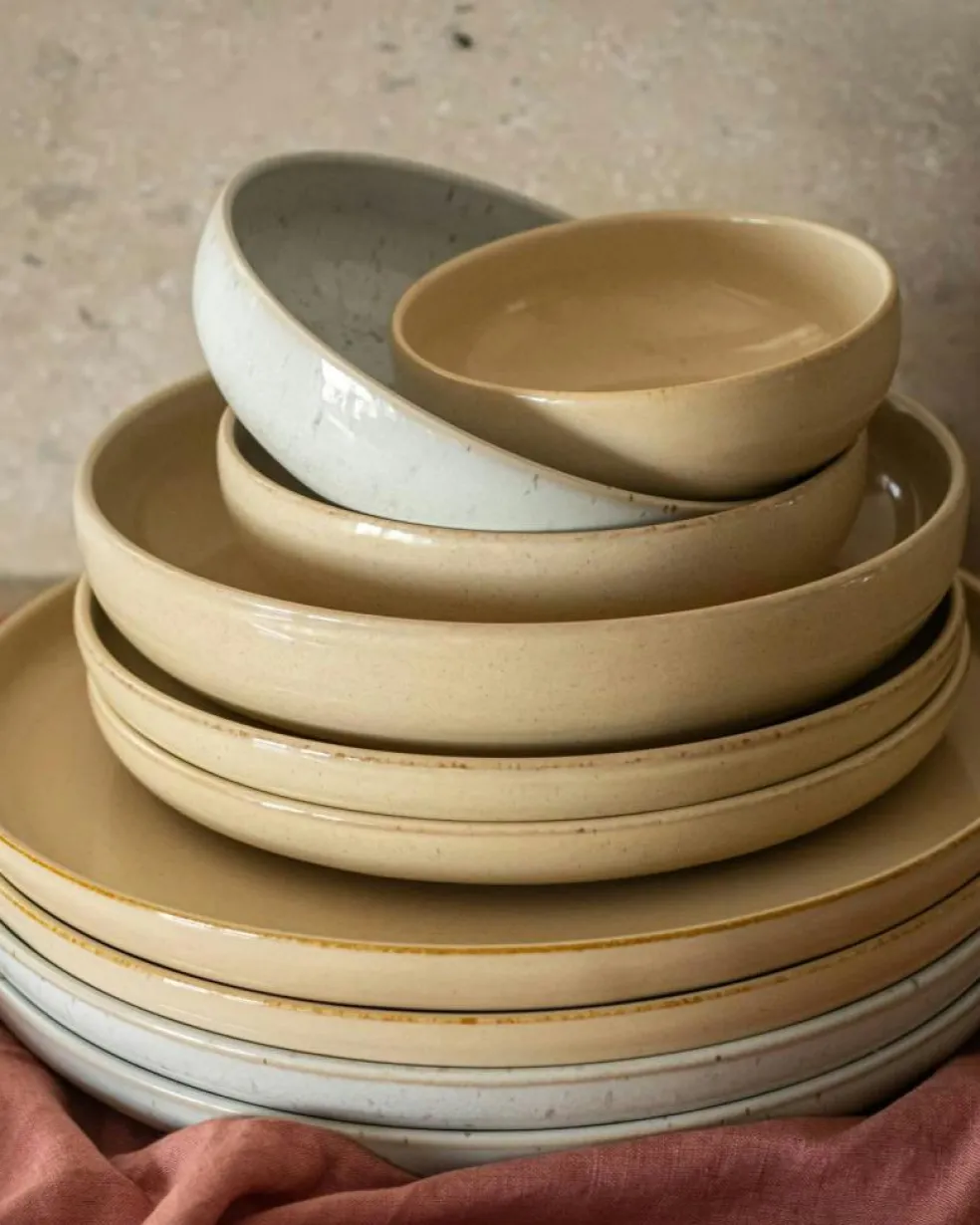 BON Bowl 22 cm 4-pack, Beige