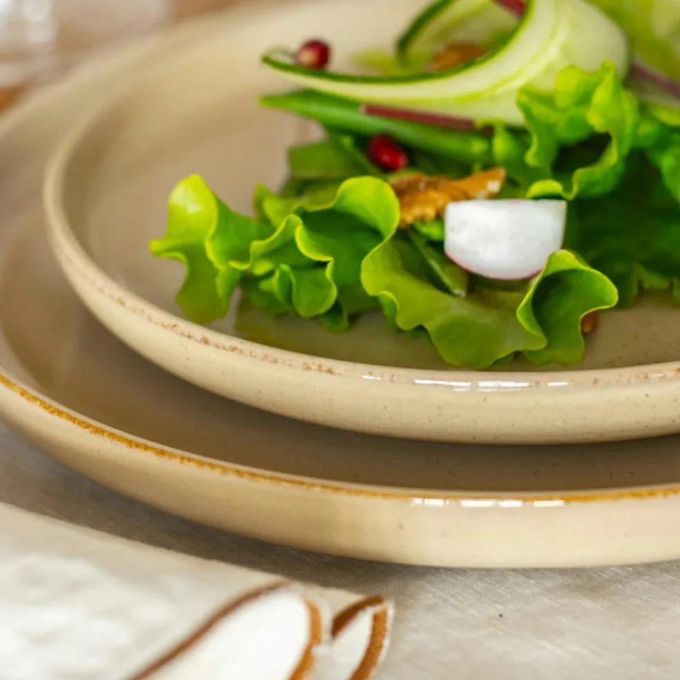 BON Plate 28 cm, Beige