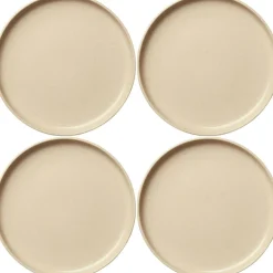 BON Plate 22 cm 4-pack, Ivory