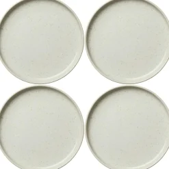 BON Plate 22 cm 4-pack, Ivory