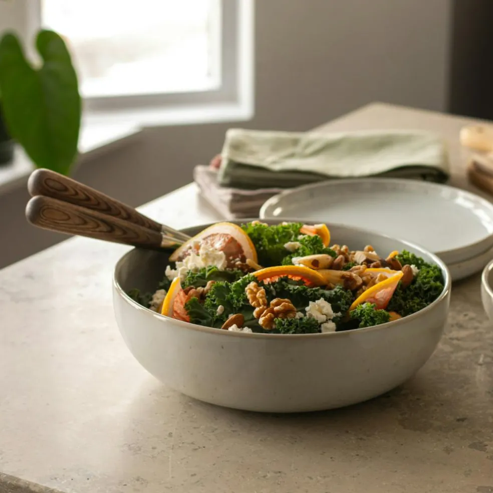 BON Salad Bowl 26 cm, Beige