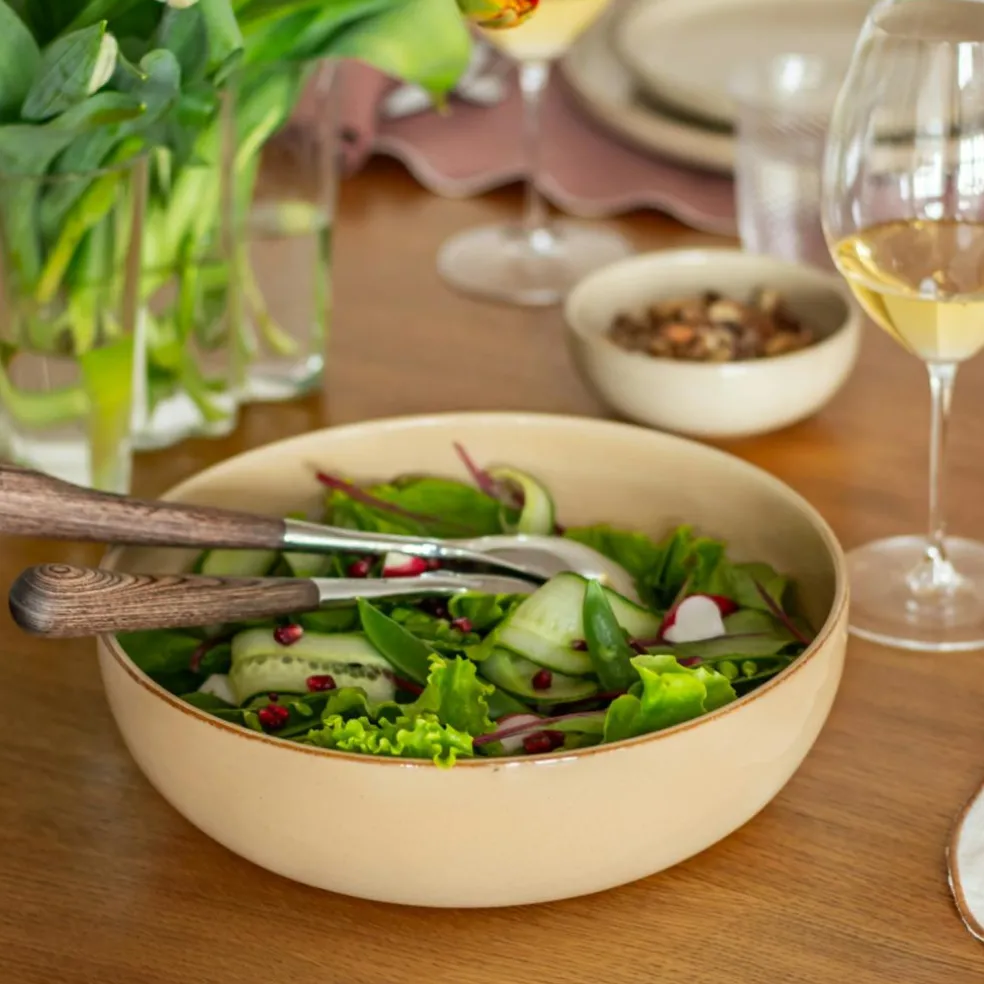 BON Salad Bowl 26 cm, Beige