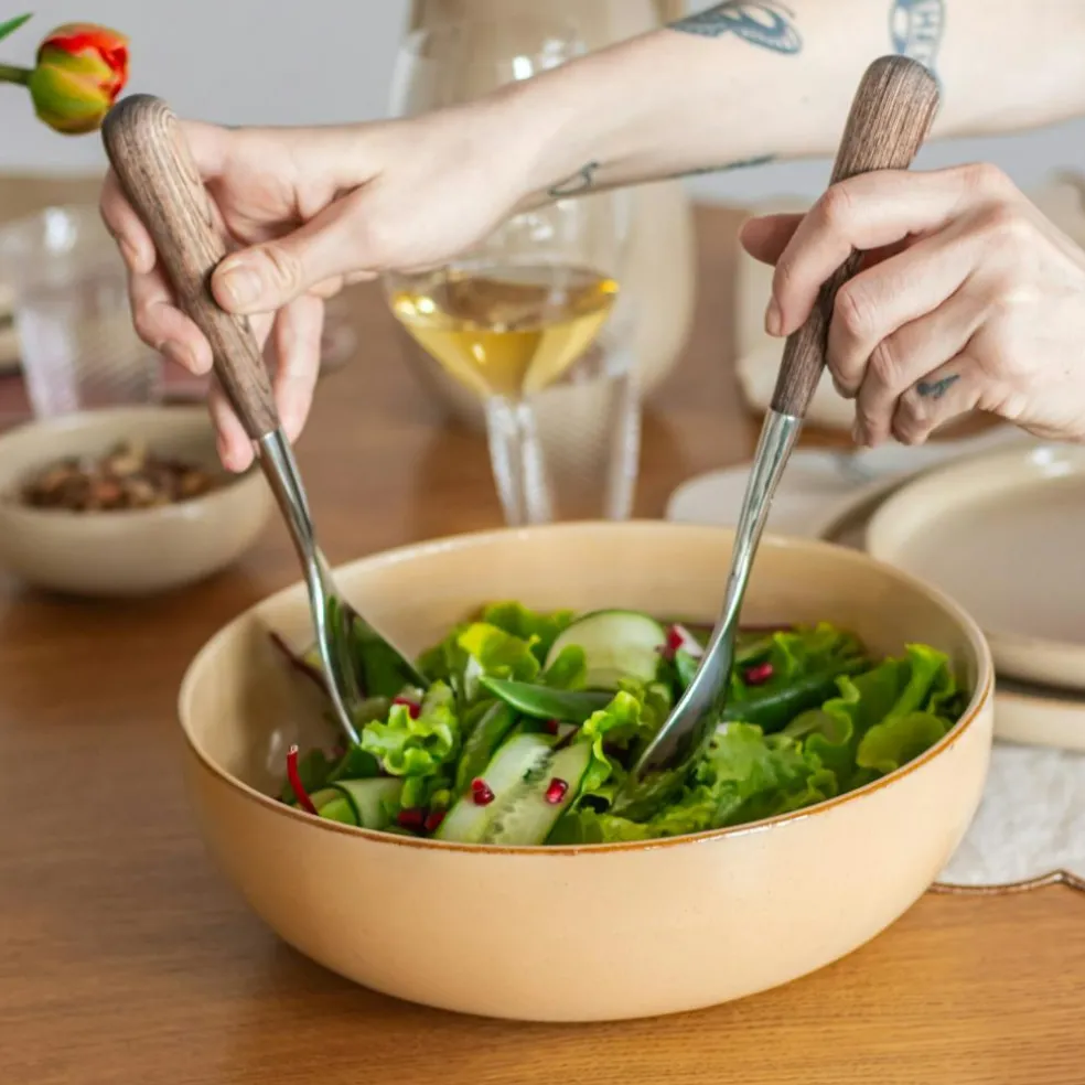 BON Salad Bowl 26 cm, Beige