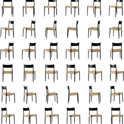 Bond Chair, Black stained Beech