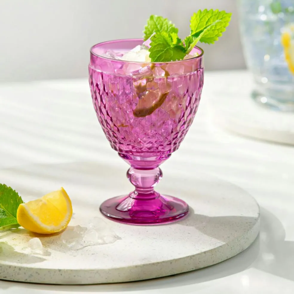 Boston Coloured Water Glass 35 cl, Red