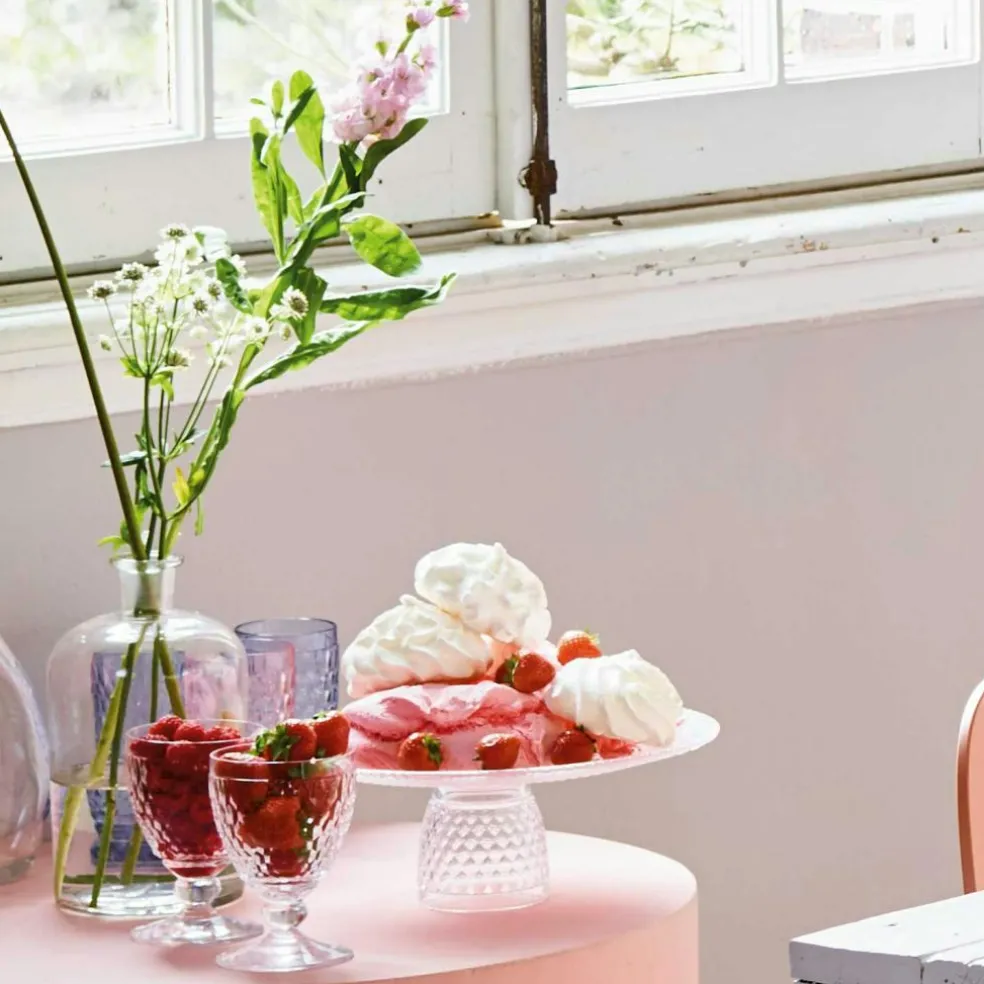 Boston Coloured Water Glass 35 cl, Red