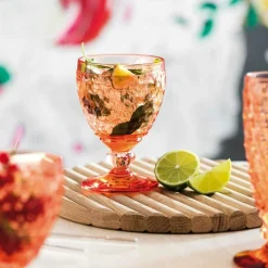 Boston Coloured White Wine Glass 12 cl, Berry