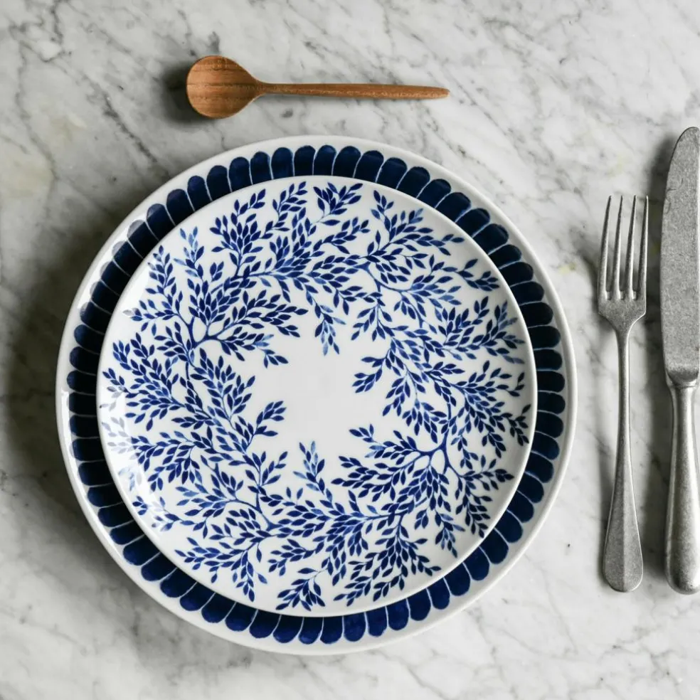 Botanica Myrten Side Plate 21 cm, Blue