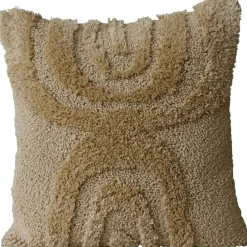 Bow Rya Cushion 50x50 cm, Clay Beige