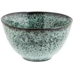 Bowl 25 cl, Green / White