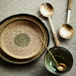 Bowl 25 cl, Green / White