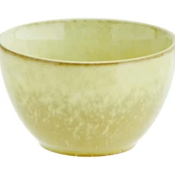 Bowl Ø13 cm, Green / Light Yellow