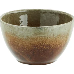 Bowl Ø13 cm, Green / Light Yellow