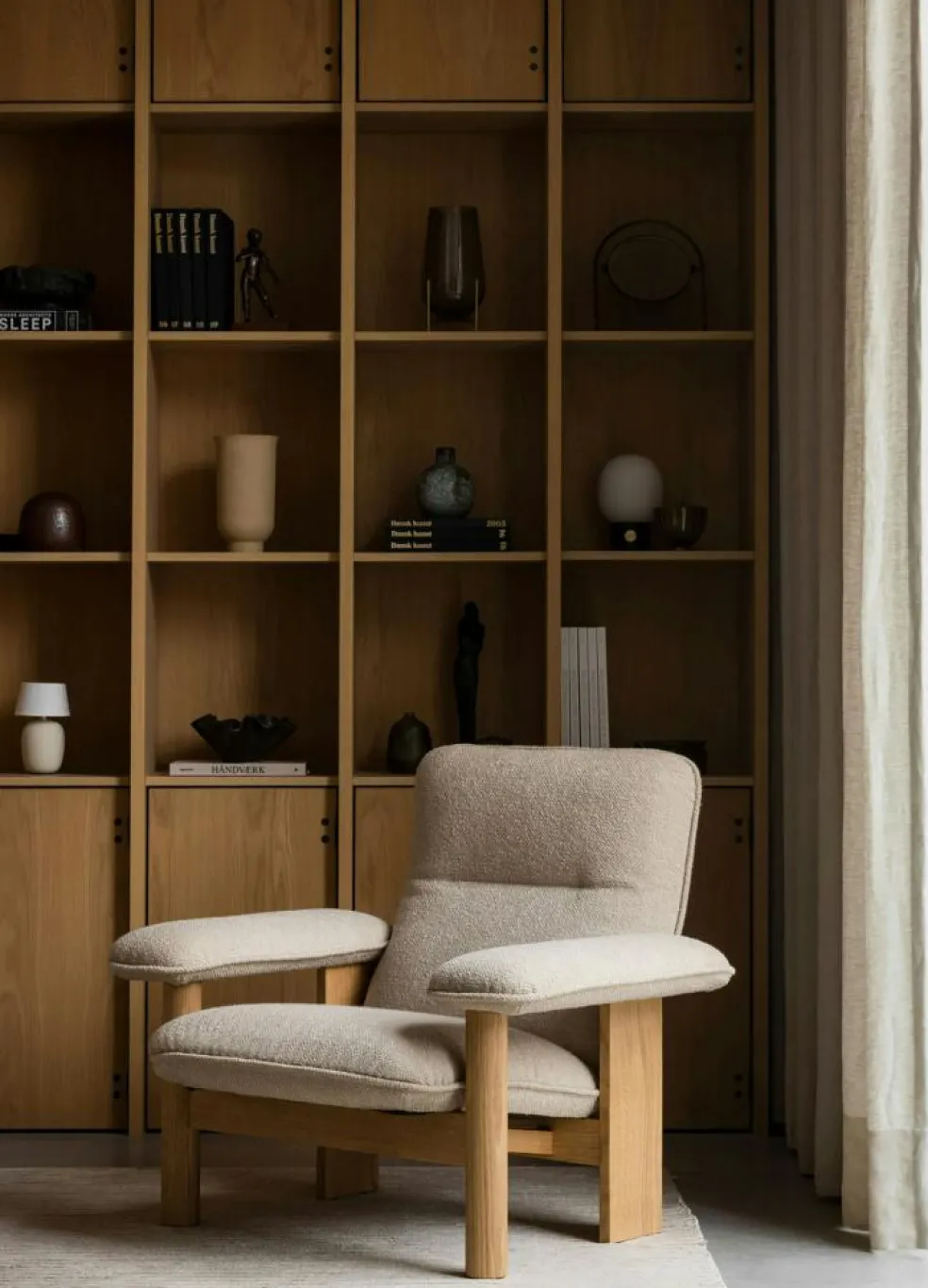 Brasilia Set Ek/Bouclé Beige