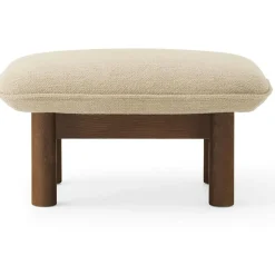 Brasilia Set Mörkbetsad Ek/Bouclé Beige