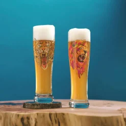 Brauchzeit Beer Glasses 2-pack, #27 & 28