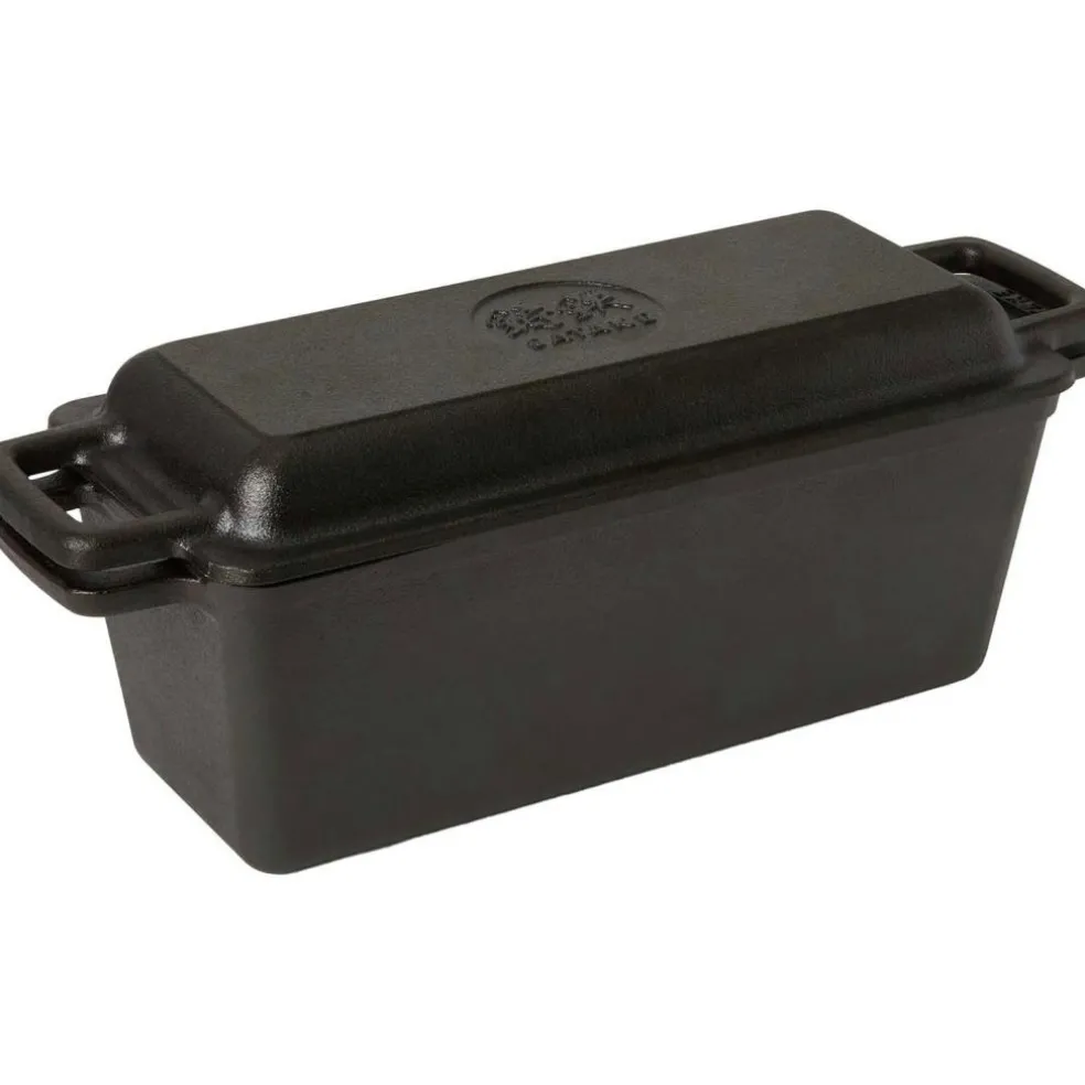 Bread Tin With Lid Cast Iron, 3 L