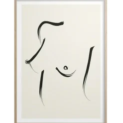 Breast No 2 Poster 30x40 cm
