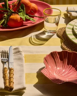 Breton Table Cloth 150x250 cm, Blue