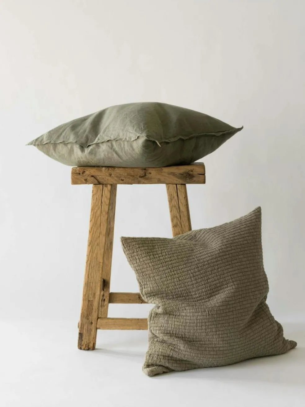Brick Cushion Cover 50x50 cm, Olive