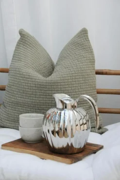 Brick Cushion Cover 50x50 cm, Olive